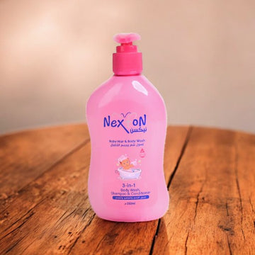 NEXTON Baby 3 In 1 Body Wash, Shampoo & Conditioner