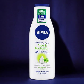 NIVEA Aloe & Hydration Body Lotion, Aloe Vera, Normal to Dry Skin