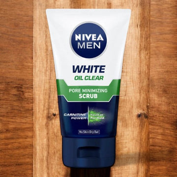 Nivea Men White Oil Clear Pore Minimize Scrub