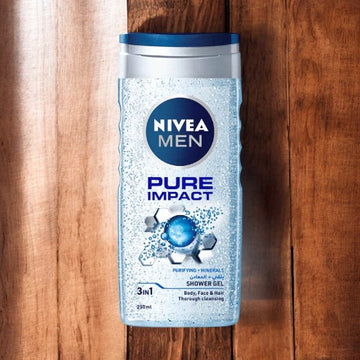 NIVEA MEN Pure Impact Shower Gel