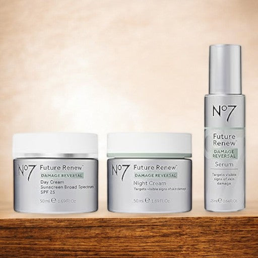 No7 Future Renew Damage Reversal Night CreamTargets visible signs of skin damage