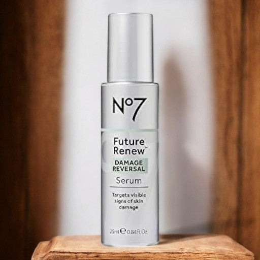 No7 Future Renew Damage Reversal Serum Targets visible signs of skin damage