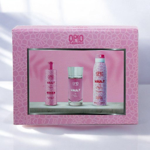 OPIO VAULT CHARM 3-in-1 Gift Set For Women