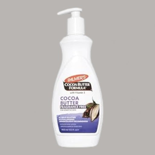 Palmers Cocoa Butter Formula with Vitamin E Fragrance free Body Lotion for Sensitive Skin