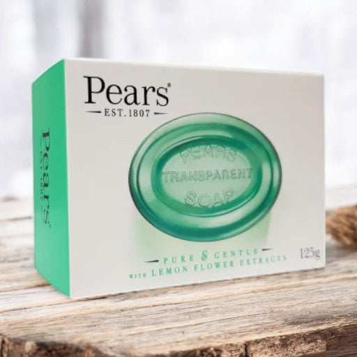 Pears Pure & Gentle with Lemon Flower Extracts Transparent Soap