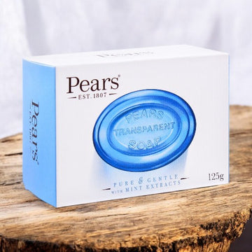 Pears Pure & Gentle with Mint Extracts Transparent Soap