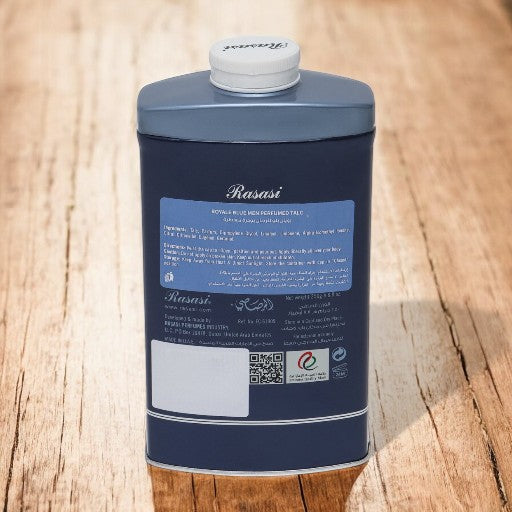 RASASI Perfumed Talc Royale Blue