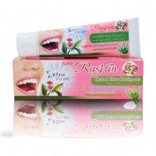 RASYAN Extra White Herbal Clove Toothpaste