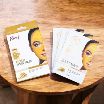 RIVAJ Gold Sheet Mask