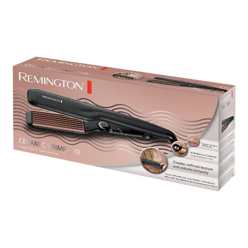 REMINGTON CERAMIC CRIMP CREPE HAIR STRAIGHTENER-S3580