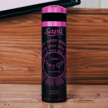 Sapil Crazy Girl Perfumed Deodorant Body Spray for Women