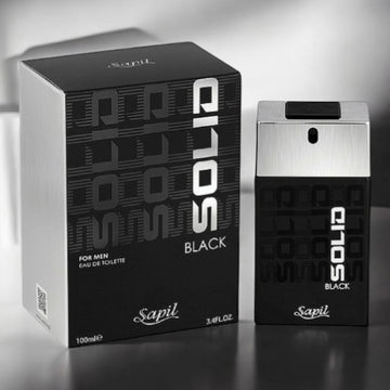 SAPIL SOLID BLACK FOR MEN EDT