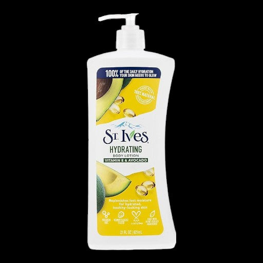 St. Ives Hydrating Body Lotion, Vitamin E and Avocado