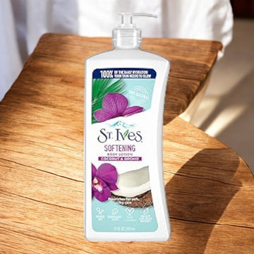 St. Ives Softening Body Lotion Coconut and Orchid