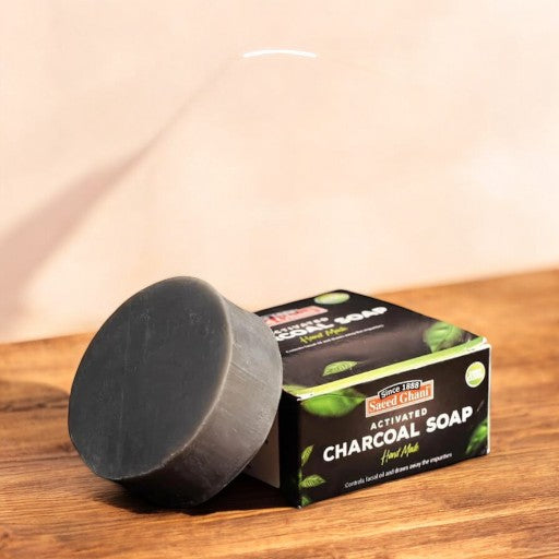 Saeed Ghani Activated Charcoal Soap Hand Made