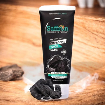 Saffron Charcoal Face Foam All Skin Type