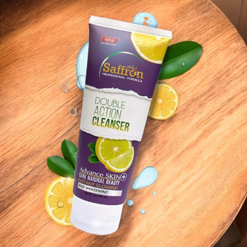 SAFFRON- Whitening Double Action Cleanser Lemon All Ski Type