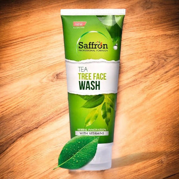 Saffron Tea Tree Face Wash For All Skin Type