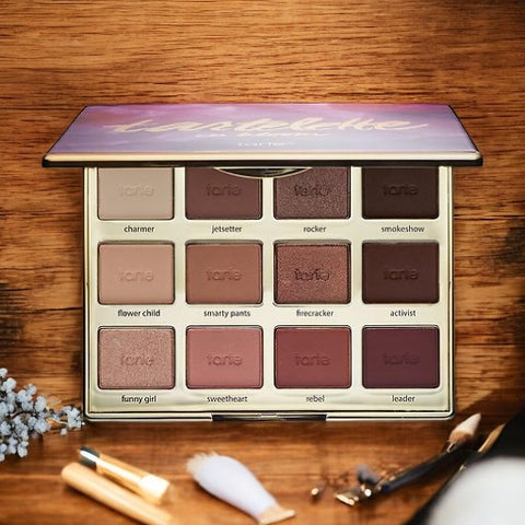 Tartelette in Bloom Clay Palette 12 Colors Eye Shadow By Tarte High Performance Naturals