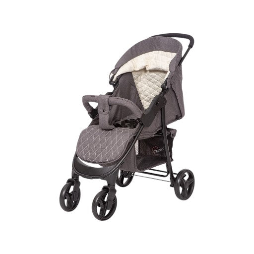 Tinnies Baby Stroller Dark E03 Grey