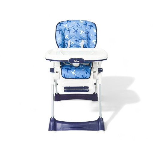 Tinnies Baby High Chair BG-89 Blue Aeroplan