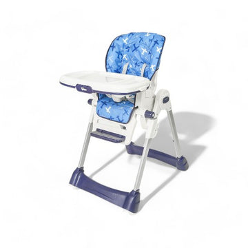 Tinnies Baby High Chair BG-89 Blue Aeroplan