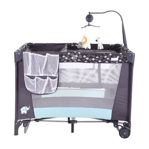 Tinnies Baby Playpen With Rocking –  Bee