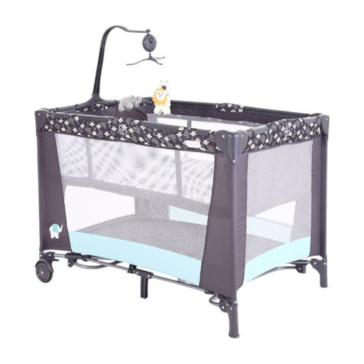 Tinnies Baby Playpen With Rocking –  Bee