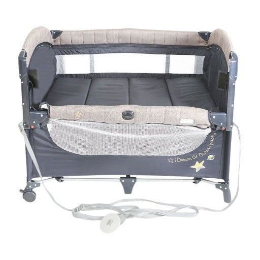 Tinnies Drop Side Playpen – Blue