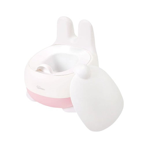 Tinnies Rabbit Baby Potty Seat T071  Pink & White