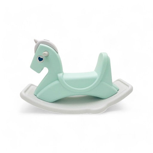 Tinnies Rocking Horse & Push Car Aqua