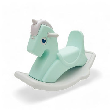 Tinnies Rocking Horse & Push Car Aqua