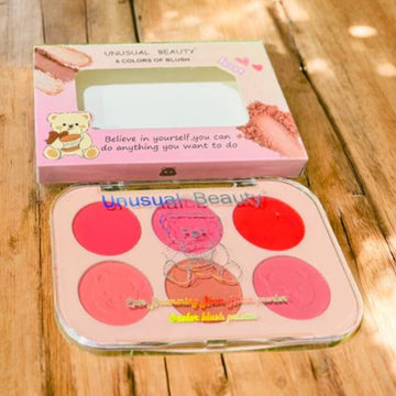 UNUSUAL Beauty 6 Color Blusher Kit