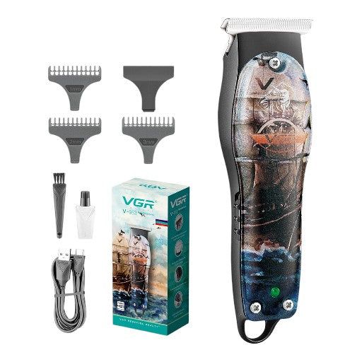 VGR V-953 Graffiti Design Professional Rechargeable cordless Hair & Beard Trimme