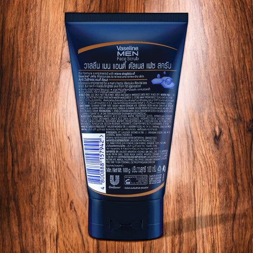 Vaseline Men Anti Dullness Face Scrub