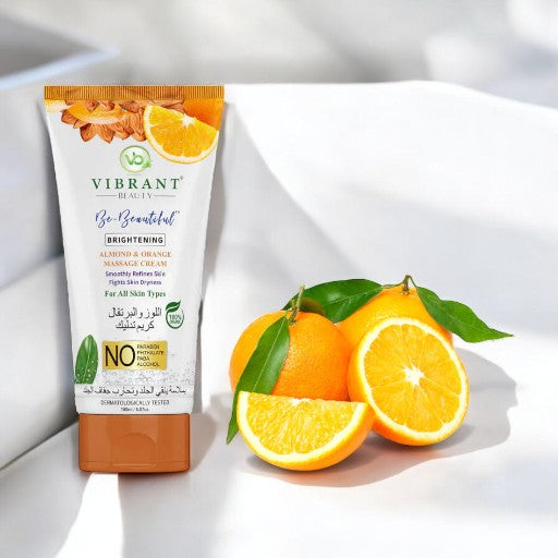 VIBRANT BEAUTY Be Beautiful Almond & Orange Massage Cream