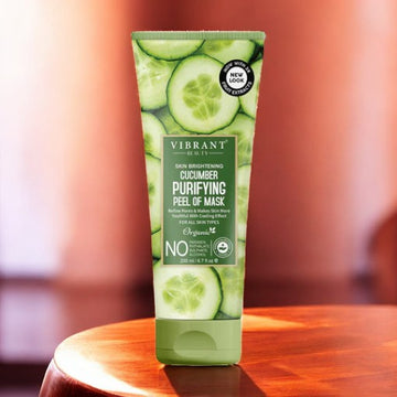 VIBRANT BEAUTY Skin Brightening Cucumber Purifying Peel of Mask