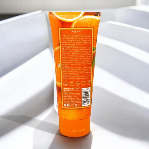 VIBRANT BEAUTY Skin Brightening Orange & Almond Massage Cream