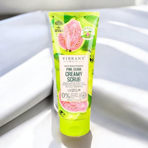 VIBRANT BEAUTY Skin Brightening Pink Guava Creamy Scrub