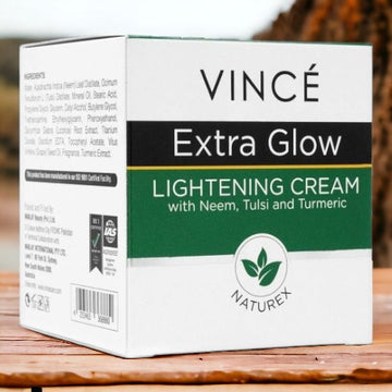 VINCE Extra Glow Lightenning Cream With Neem, Tulsi and Turmeric