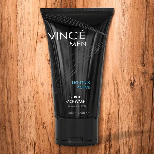 VINCE MEN Lightnix Active Scrub Face Wash