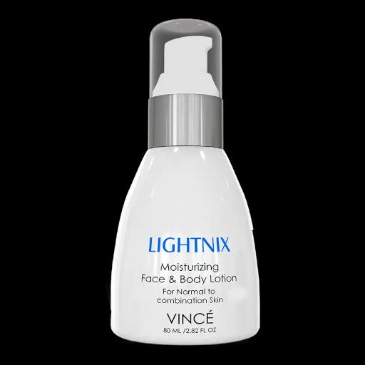 VINCE Moisturizing Face & Body Lotion with Coconut Oil & Shea Butter Lightnix For All Skin Type