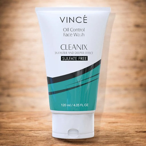 VINCE Oil Control Face Wash Cleanix Sulphate Free