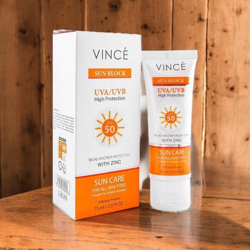 VINCE Sun Block UVA-UVB High Protection SPF 50