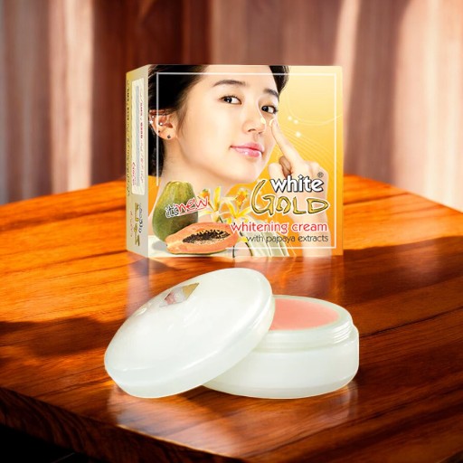 White Gold Whitening Cream With Papaya Extract