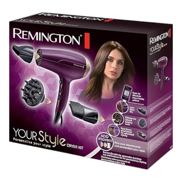 REMINGTON D5219-Hair Dryer-Style Spin Curl Kit 2300W