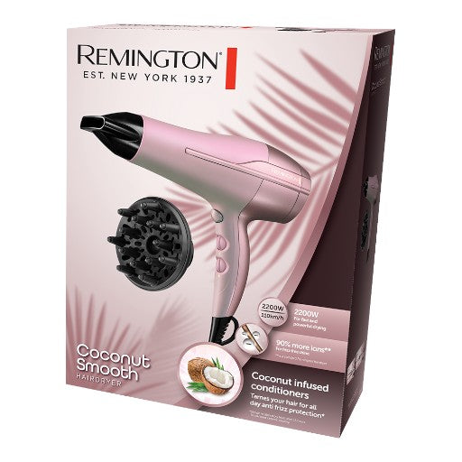 REMINGTON D5901 COCONUT SMOOTH HAIR DRYER