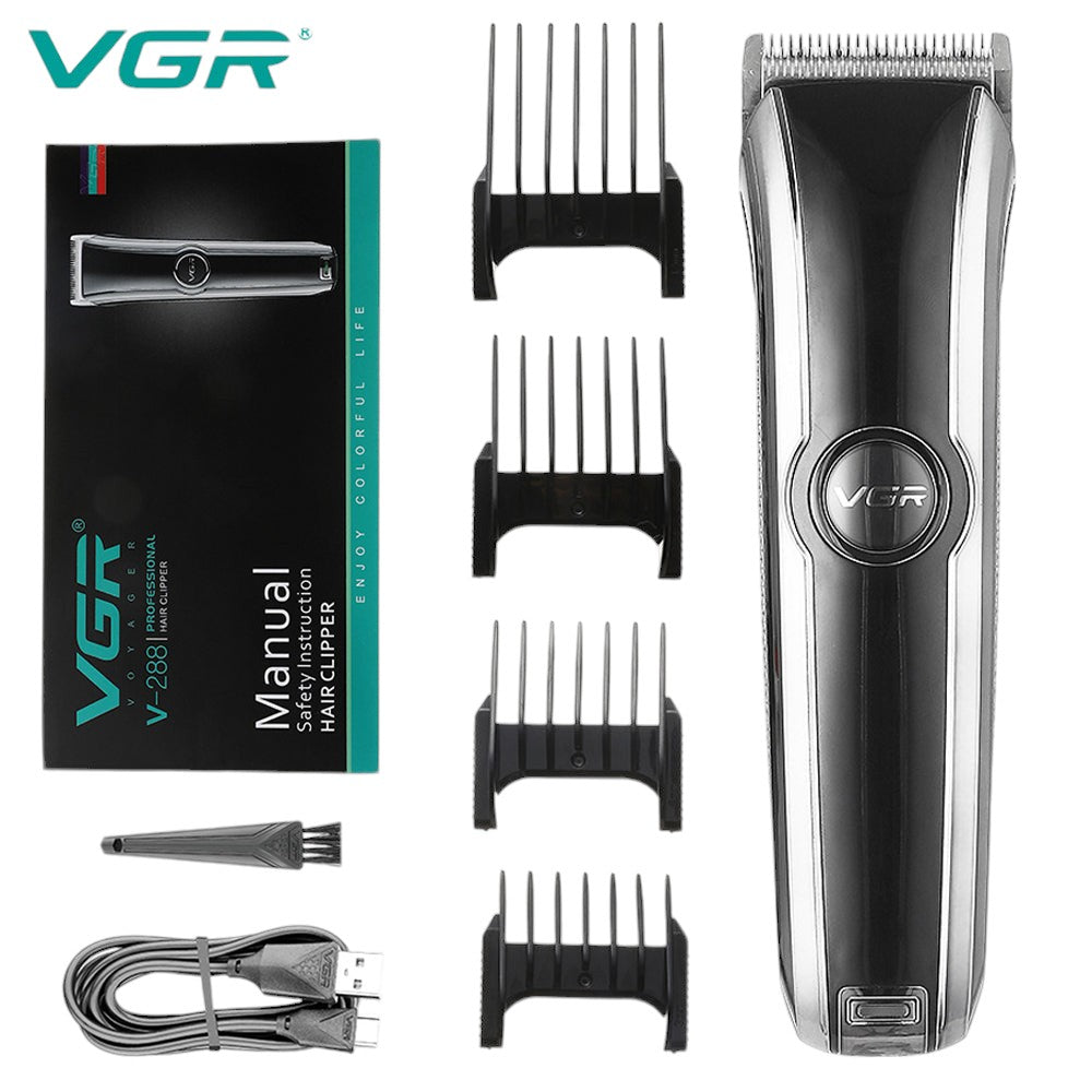 VGR V-288 Hair Clipper Professional Hair Cutting Machine Hair Trimmer